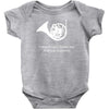 french horn how i met your mother inspired (2) Baby Onesie