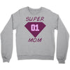 super mom 01 Crewneck Sweatshirt