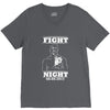 Fight Night V-Neck Tee