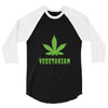 Vegetarian 3/4 Sleeve Shirt