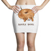 beagle bagel Mini Skirts