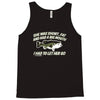 she was short, fat and had a big mouth! Tank Top