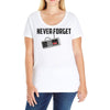 never forget Ladies Curvy T-Shirt