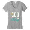 Thank GOD it's Friday Women's V-Neck T-Shirt