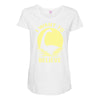 believe in nessie Maternity Scoop Neck T-shirt