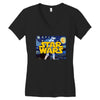 Star Wars Parody The Starry Night Women's V-Neck T-Shirt