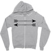 Arrow Zipper Hoodie
