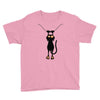 a cat always with me Youth Tee