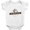 we want ice cream Baby Bodysuit