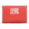 i've seen more spine in jellyfish Accessory Pouches