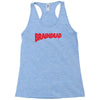 brainded logo Racerback Tank