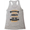 Super Cool Granddaughter Of A Freaking Awesome Pop Pop Racerback Tank