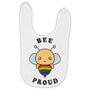 Cute Bee Proud Baby Bibs
