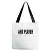 and player Tote Bags