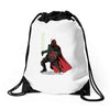 mandalorian knight Drawstring Bags