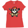 pirate wars Ladies Fitted T-Shirt