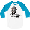 mr potato black knight 3/4 Sleeve Shirt