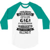 Super Cool Gigi Of A Freaking Awesome Granddaughter 3/4 Sleeve Shirt