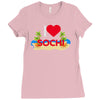 i love sochi Ladies Fitted T-Shirt