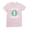 lets go clubbing Ladies Fitted T-Shirt
