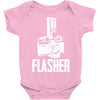 flasher camera Baby Onesie