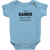 gamer baseball Baby Onesie