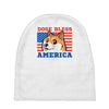 doge bless america Baby Beanies