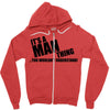 man thing Zipper Hoodie