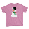 christmas snowman Youth Tee