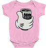mickey beer Baby Onesie