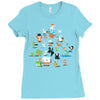 alpha battle Ladies Fitted T-Shirt