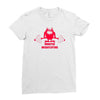 monster weightlifting Ladies Fitted T-Shirt