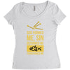 deformed jesus Women's Triblend Scoop T-shirt