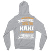 Super Cool Nana Of A Freaking Awesome Granddaughter Zipper Hoodie