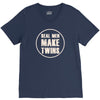 real men make twins V-Neck Tee