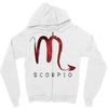 galaxy scorpio logo Zipper Hoodie