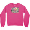 rude funny cotton dick of the world, ideal gift, birthday present Crewneck Sweatshirt