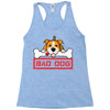bad dog 3 Racerback Tank