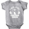 This Girl Loves Yorkshire Terriers Baby Onesie