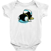 drooly snake slug thing Baby Bodysuit