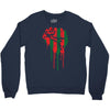 black power Crewneck Sweatshirt