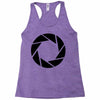 aperture science Racerback Tank