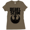rebel scum Ladies Fitted T-Shirt