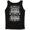 Real Kings Are Born On October 18 Tank Top