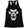 angry lion Racerback Tank