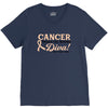 Cancer Picked The Wrong Diva V-Neck Tee