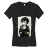 back in the old days Women's V-Neck T-Shirt