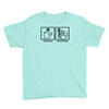 push button receive bacon t shirt funny awesome nerdy geeky humor tee Youth Tee