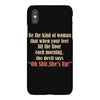 women iPhoneX