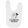im here for the boos (2) Baby Bibs